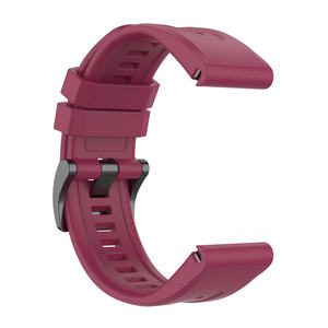 Bracelet en caoutchouc de montre de sport à dégagement rapide en silicone Yida 26mm pour Garmin <span class=keywords><strong>Fenix</strong></span> 7X - Product Image 5
