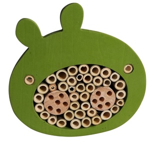 Top qualité jardin extérieur bénéfique insecte Habitat abeille <span class=keywords><strong>maison</strong></span> en bois maçon abeille boîte à <span class=keywords><strong>vendre</strong></span> - Product Image 4