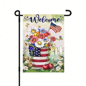 Custom 12x18 Outdoor Garden <b>Flag</b> Double Sided for Yard Promotional Sublimation with Your Own Logo Design or Words Print - Product Image 2