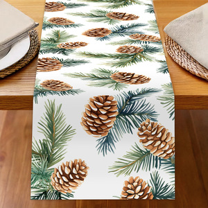 Tela spaventosa con stampa <span class=keywords><strong>di</strong></span> zucca bandiera da tavolo durevole panno da pranzo <span class=keywords><strong>per</strong></span> ristoranti europei americani <span class=keywords><strong>per</strong></span> <span class=keywords><strong>decorazioni</strong></span> <span class=keywords><strong>per</strong></span> feste - Product Image 5