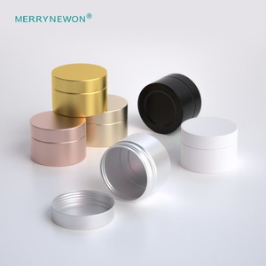 Tarro de crema de aluminio colorido de 50ml 1.5oz con tapa de rosca, envase de hojalata para almacenamiento de té, chicle, pan y gelatina - Product Image 2