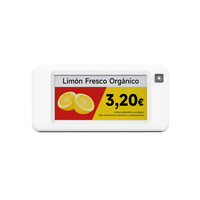 Minew solusi ritel cerdas 2.13 inci 4-warna Ble 5.0 e-ink Epaper ESL rak elektronik Label 2.45ghz dengan perangkat lunak