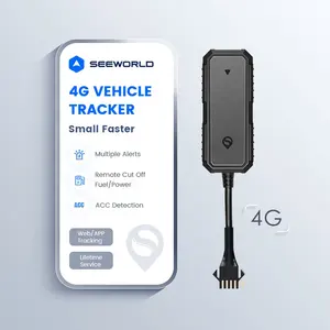 อุปกรณ์ติดตามรถยนต์ยานพาหนะ GPS สำหรับรถบรรทุกพร้อมแอประบุตำแหน่งแอนดรอยด์และ iOS