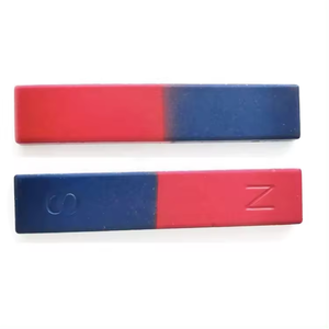 Aimant en ferrite en forme de barre marqué N S, aimant pédagogique pour les cours de physique de base et les projets d'éducation scientifique pour enfants - Product Image 3