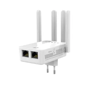 Repetidor WiFi inalámbrico W03, amplificador de señal de 300-1200Mbps, WPS, 2,4G/5G, punto de acceso Wifi para Xiaomi y Huawei