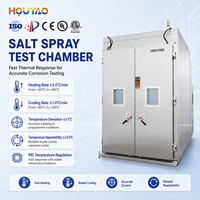 Chambre d'essai à pulvérisation de sel pour modules photovoltaïques, avec chambre interne résistante à la corrosion en SUS316 et système de désembuage automatique réglable
