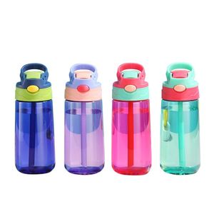 Custom Primary School Students Going to School Kindergarten Summer Direct <b>Drinking</b> <b>Straw</b> Cup Children's Water Bottle Tumbler - Product Image 1