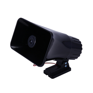 Chuyên nghiệp Báo động điện tử nhà sản xuất ABS sừng loa màu đen có dây 120 <span class=keywords><strong>dB</strong></span> còi báo động điện tử - Product Image 1