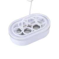 Cuiseur à œufs électrique automatique en plastique à couche unique, cuisson vapeur en un clic, le plus vendu