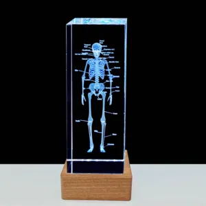 Fabricante personalizado K9 cristal 3D corazón humano modelo grabado con láser hogar Oficina decoración cardiología regalo - Product Image 5