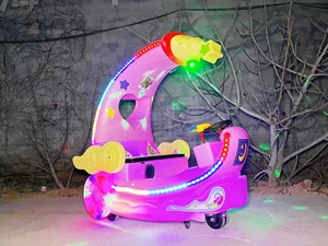 เครื่องเล่นเกมส์กลางแจ้งสร้างรายได้ รถบั๊มพ์เด็ก รถขับสำหรับเด็ก รุ่น Fortune Deer ยอดขายอันดับหนึ่ง - Product Image 4