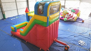 Château gonflable classique avec toboggan, thème conte <span class=keywords><strong>de</strong></span> fées, parc aquatique pour enfants et ensemble <span class=keywords><strong>de</strong></span> château gonflable - Product Image 6