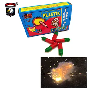 Alta qualidade preço por atacado delicioso divertido juguete brinquedo alto plástico artilharia shell branco pó fogos de artifício para diversão