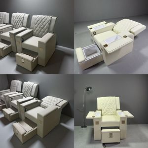 Factory Custom Color Design Electric Salon Luxury Manicure and Pedicure Chair Foot Spa Massage Chair Beauty and Nail - Product Image 2