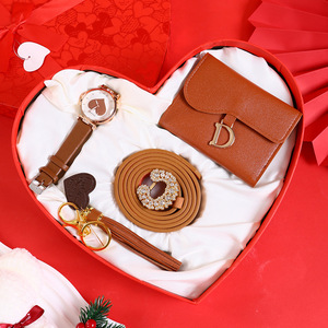 Set <span class=keywords><strong>Regalo</strong></span> Aziendale <span class=keywords><strong>per</strong></span> San Valentino e Compleanno <span class=keywords><strong>per</strong></span> Fidanzata, <span class=keywords><strong>Mamma</strong></span> e Festività - Portafoglio e Orologio Pratici Modello M3000 - Product Image 4