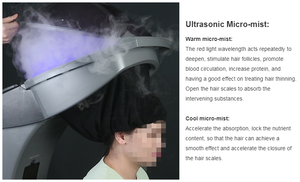 Fabriek China Bestseller Volledig Automatische Draagbare Lichte Ozon Haarstomer met Standaard en Micro Mist voor Haarbehandeling - Product Image 3