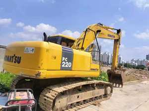 Pelle sur chenilles d'occasion Komatsu Pc220 Pelle de 22 tonnes Pelle pelleteuse d'occasion Pelle économique élevée à vendre - Product Image 3