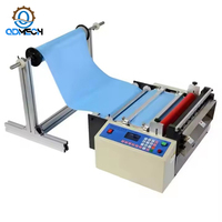 Machine de découpe automatique professionnelle d'étiquettes adhésives, découpeuse informatisée de rouleaux en feuilles pour films PVC et bandes non tissées