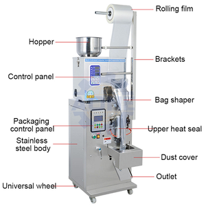 Automatic Multifunction Weigh Bag Packaging <b>Machines</b> Food Grain Spice Sugar Pouch Coffee <b>Tea</b> Bag Powder Packing <b>Machine</b> for Nuts - Product Image 2