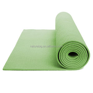 Tapete de Yoga de Espuma de PVC Gruesa Antideslizante Ecológico de Alta Calidad con Diseño Personalizado Hecho a Máquina para Uso Doméstico - Product Image 1