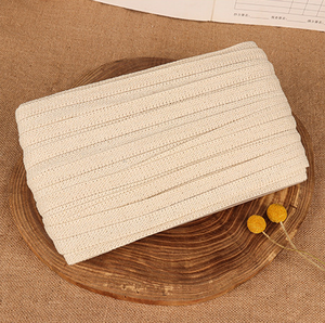 Breite 2 mm 25 mm 3 mm 35 mm Polyester Baumwolle geflochten Gewebtes Band Fischgräten-Paspel schnur Wickelst reifen Für Quilt vorhang - Product Image 5