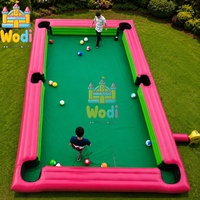 Juego Inflable de Tiro al Baloncesto WODI de Grado Comercial, 0.55mm PVC, Desafío de Tiro, Juego de Teeball para Niños y Adultos