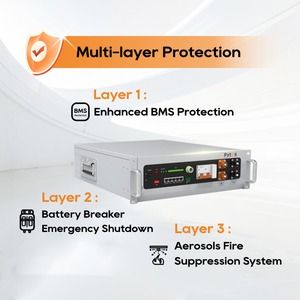 Batería de Iones de Litio PYTES de 48V para Energía Solar, 5KWH 10KWH 51.2V 100Ah 200Ah, Batería LiFePO4 de 48V para Sistema Solar - Product Image 4