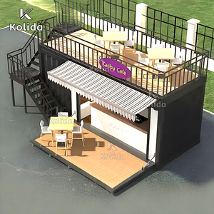 Phong cách mới chủ yếu sử dụng các thùng chứa lắp ráp nhanh, có thể được sử dụng làm quán cà phê hoặc không gian văn phòng. - Product Image 1