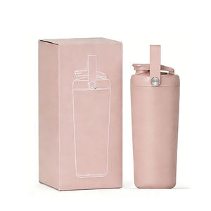 Ensemble de bouteilles shaker pour protéines sportives de 750 ml, shaker à double paroi <span class=keywords><strong>en</strong></span> Tritan, récipient à protéines <span class=keywords><strong>en</strong></span> acier inoxydable 304 et cuillère, ensemble de fitness - Product Image 1