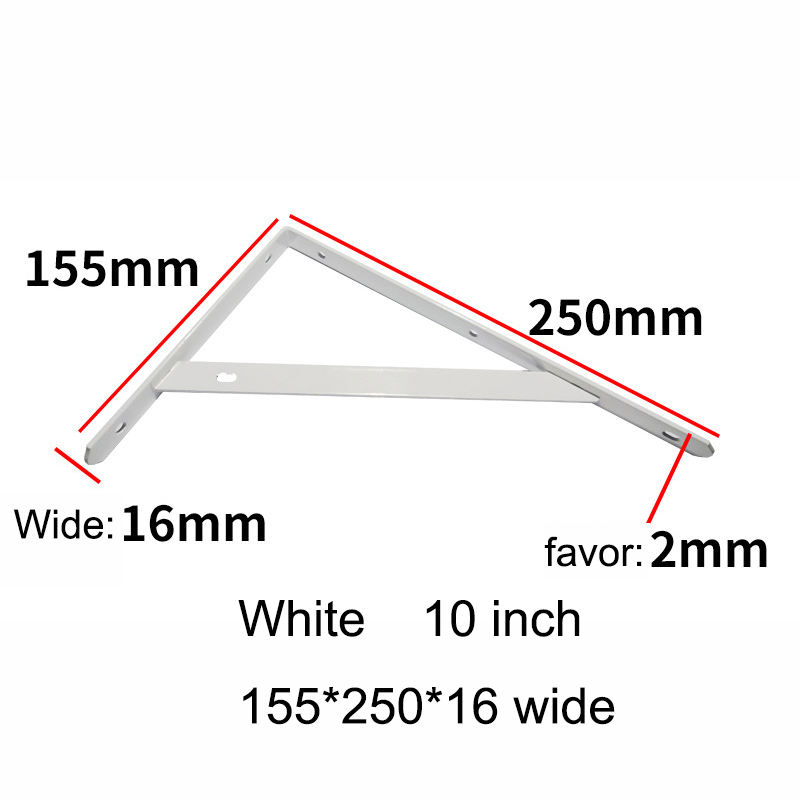 10 inch White 250-155-16 wide-2 thick