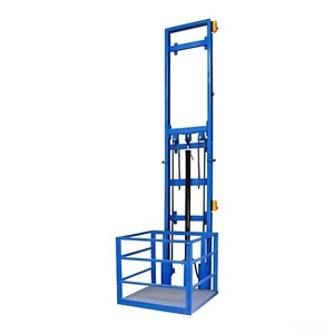 Fabrika Düşük Maliyetli Hidrolik Yük Asansörü İki Katlı Mezzanine Yük Asansörü Depo Kargo Platformu Asansörü - Product Image 1