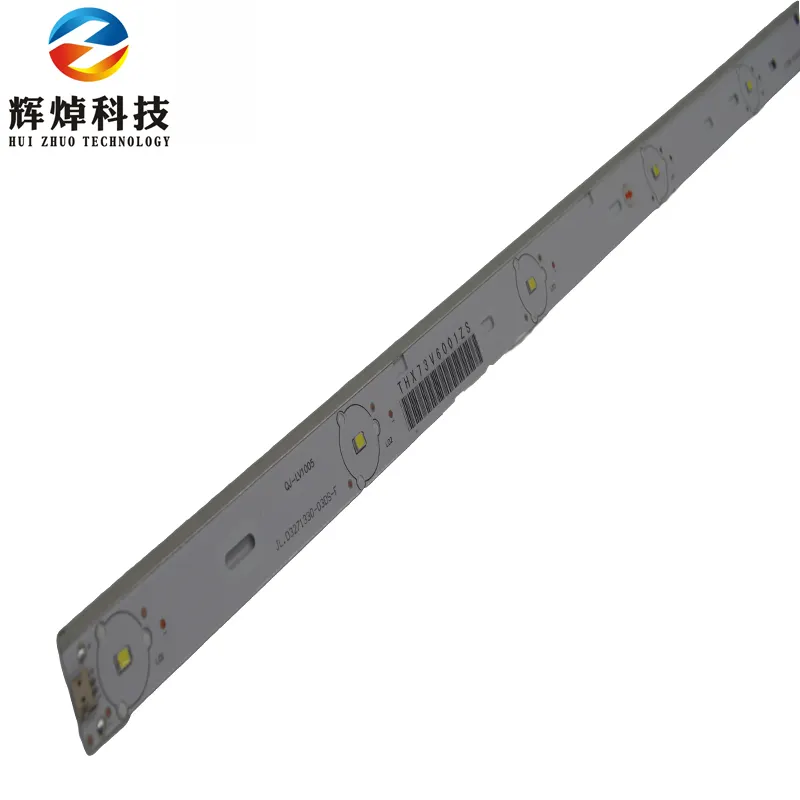 Заводская цена 600*20 мм 7 светодиодная алюминиевая светодиодная полоса освещения MCPCB T5 T8 трубка линейная PCB для рекламного освещения
