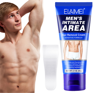 Crème dépilatoire <span class=keywords><strong>pour</strong></span> hommes ELAIMEI, crème dépilatoire indolore et rapide <span class=keywords><strong>pour</strong></span> les bras, les aisselles, la poitrine, le dos, les jambes, les zones intimes, crème dépilatoire <span class=keywords><strong>pour</strong></span> les zones privées - Product Image 1