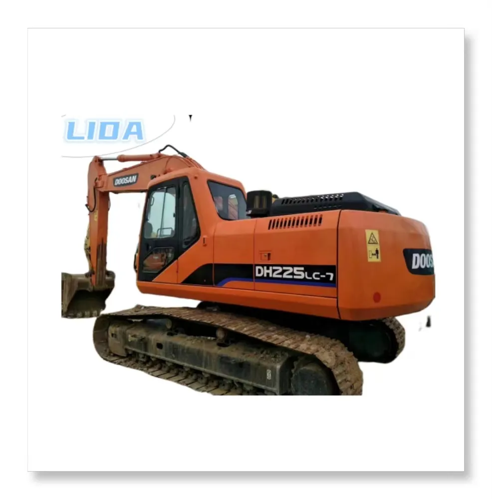 Doosan เครื่องขุด DH225LC-7ไฮดรอลิก dh225lc dh60-7 Doosan มือสอง