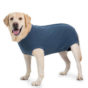 เสื้อโค้ทโพลีเอสเตอร์สำหรับสุนัขพันธุ์ใหญ่ (โกลเด้นรีทรีฟเวอร์ ลาบราดอร์) สำหรับฤดูใบไม้ร่วง/ฤดูหนาว แบบ OEM/ODM จำนวนมาก - ให้ความอบอุ่นและสบาย ดีไซน์คลาสสิก - Product Image 3