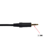 Câble audio pour microphone avec prise jack mini stéréo TRS 3,5 mm, prise XLR femelle 3 broches, gaine en PVC, pour utilisation professionnelle avec ordinateur portable, téléphone