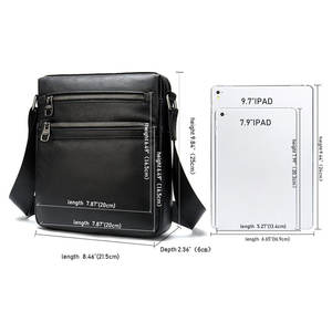 Bolso Bandolera de Cuero Genuino Vintage para Portátil, Estilo Mensajero, Marrón, Unisex, para Hombre y Mujer, Mochila de Cuero - Product Image 4