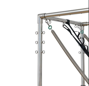 อุปกรณ์พิลาทิสแบบพกพาสำหรับมืออาชีพ เตียงแคดิลแลคไม้บีชยุโรป พร้อมอุปกรณ์เสริมครบชุด สำหรับใช้ในสตูดิโอและการดูแลร่างกาย - Product Image 6