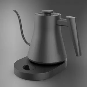 2024 New Digital Keep Warm Gooseneck Kettle Drip Coffee Electric Kettle 0.8L Mini Kettle SS304 Water Boiler With CE CB