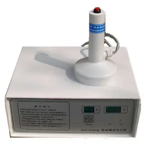 Hand- held induction sealing machine for plastic bottle and glass bottle