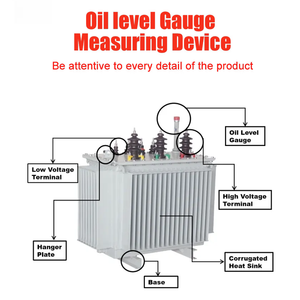 Customized 3 Phase Electrical 11kv 22kv 30kv <strong>33kv</strong> Power 1000kva 1000kw MV&amp;HV Distribution Power Oil Immersed <strong>Transformer</strong>