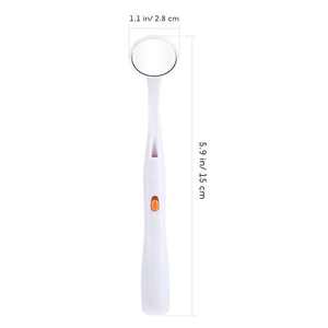 Specchietto Intraorale Dentale con Manico in Plastica Antiappannamento e LED / Specchio Dentale LED - Product Image 1