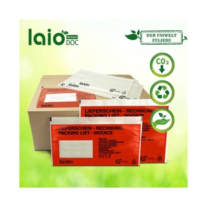 laio Green DOC 250 Accompanying <b>Document</b> <b>Bags</b> DIN C5 - Product Image 1
