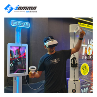 Máquina de juego de realidad virtual 9D para casa, escuela, aeropuerto, parque de aventuras, guardería, uso educativo, juego de disparos VR al aire libre