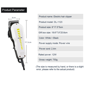 Daling DL-1123 Hot Selling Hair <strong>Trimmer</strong> with Thread <strong>Small</strong> Volume and High Quality Manufacture Stainless Steel Blade - Product Image 5
