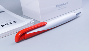Promotional Cost-effective Bank Office Student <b>White</b> Plastic Ballpoint <b>Pen</b> Custom Gift <b>Pen</b> - Product Image 4