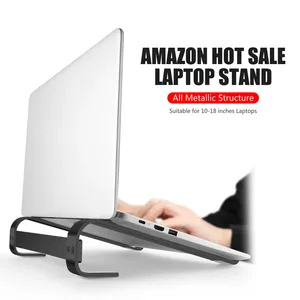 Non-Slip Notebook Holder Cooler Riser Laptop PC Stand with <strong>Bracket</strong> for Macbook ASUS Lenovo <strong>Computer</strong> Accessories - Product Image 2