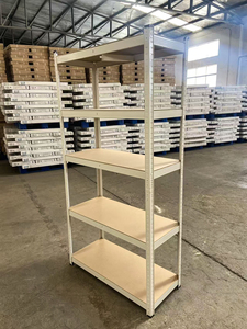 Warehouse Shelving Unit Metal Storage Garage <b>Shelves</b> <b>Adjustable</b> Corrosion Powder Coated Boltless Rack - Product Image 5