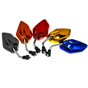 Accessoires pour scooter, rétroviseur de moto, miroir réfléchissant chromé, accessoires de moto - Product Image 3