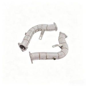 Tuberías de Escape de Alto Flujo SS304 con <span class=keywords><strong>Aislamiento</strong></span> Térmico para Audi A5 A6 A7 S4 S5 B8 B8.5 C7 C7.5 2012-2018 3.0T V6, Mejora del Sistema de Escape - Product Image 6